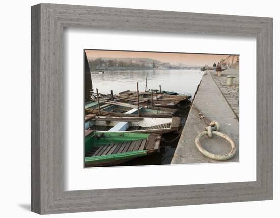 Fishing Boats-Richard Nebesky-Framed Photographic Print