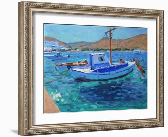 Fishing Boats-Andrew Macara-Framed Giclee Print