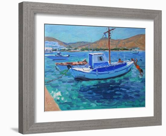 Fishing Boats-Andrew Macara-Framed Giclee Print