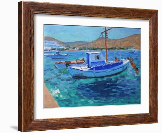 Fishing Boats-Andrew Macara-Framed Giclee Print