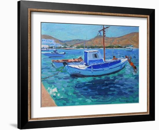 Fishing Boats-Andrew Macara-Framed Giclee Print