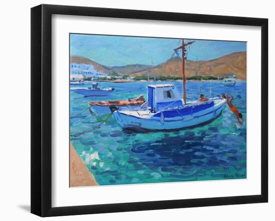 Fishing Boats-Andrew Macara-Framed Giclee Print