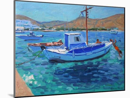 Fishing Boats-Andrew Macara-Mounted Giclee Print