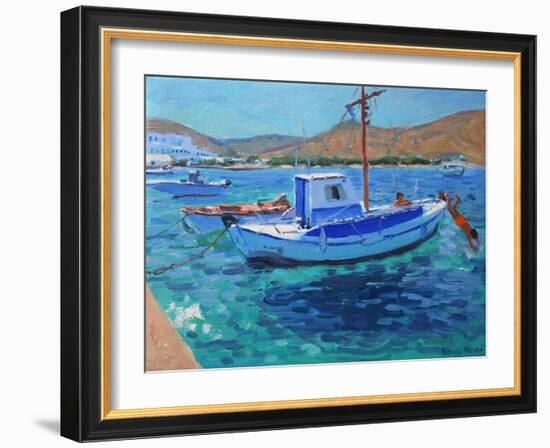 Fishing Boats-Andrew Macara-Framed Giclee Print