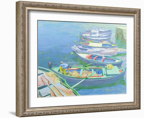 Fishing Boats-William Ireland-Framed Giclee Print