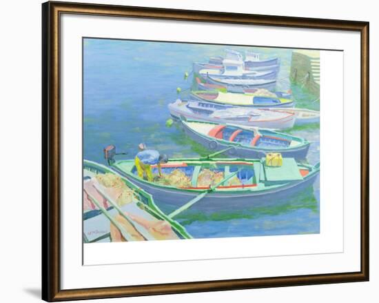 Fishing Boats-William Ireland-Framed Giclee Print