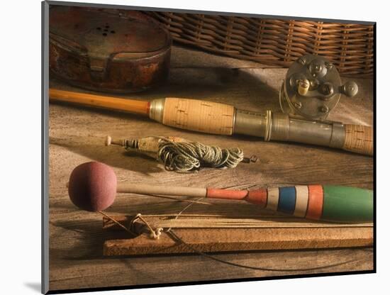 Fishing Equipment-Tom Grill-Mounted Photographic Print