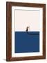 Fishing for compliments-Maarten Leon-Framed Giclee Print