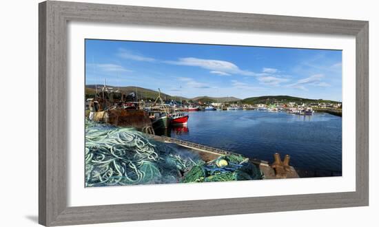 Fishing Harbor, Dingle Harbour, Dingle Peninsula, Dingle, County Kerry, Republic of Ireland-null-Framed Photographic Print