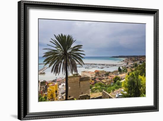 Fishing Harbour in the Fishing Town of Sciacca-Matthew Williams-Ellis-Framed Photographic Print