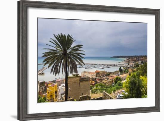 Fishing Harbour in the Fishing Town of Sciacca-Matthew Williams-Ellis-Framed Photographic Print