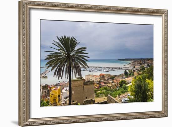 Fishing Harbour in the Fishing Town of Sciacca-Matthew Williams-Ellis-Framed Photographic Print