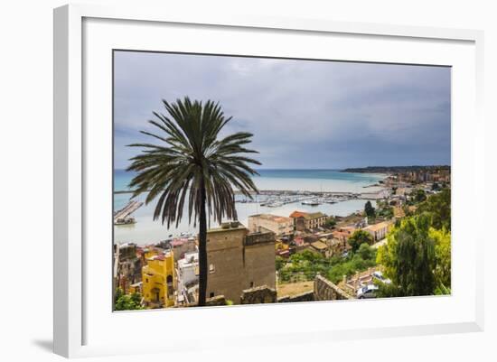 Fishing Harbour in the Fishing Town of Sciacca-Matthew Williams-Ellis-Framed Photographic Print