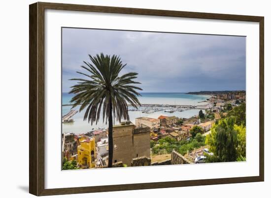 Fishing Harbour in the Fishing Town of Sciacca-Matthew Williams-Ellis-Framed Photographic Print