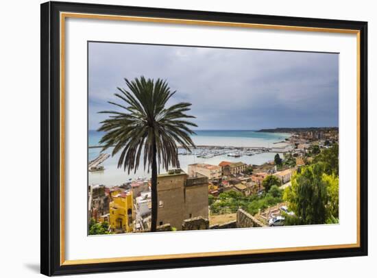 Fishing Harbour in the Fishing Town of Sciacca-Matthew Williams-Ellis-Framed Photographic Print