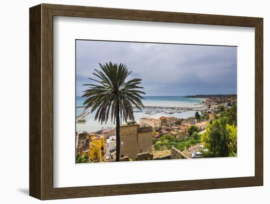 Fishing Harbour in the Fishing Town of Sciacca-Matthew Williams-Ellis-Framed Photographic Print