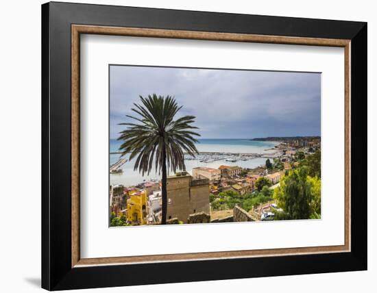 Fishing Harbour in the Fishing Town of Sciacca-Matthew Williams-Ellis-Framed Photographic Print