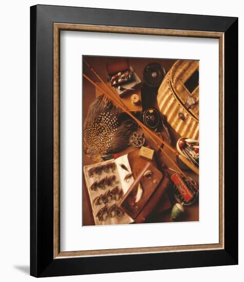 Fishing I-Michael Harrison-Framed Art Print