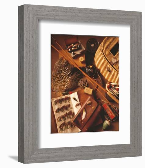 Fishing I-Michael Harrison-Framed Art Print