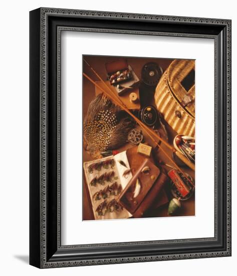 Fishing I-Michael Harrison-Framed Art Print