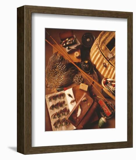 Fishing I-Michael Harrison-Framed Art Print