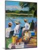 Fishing II-Jane Slivka-Mounted Art Print