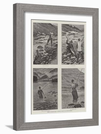 Fishing in Strange Waters-null-Framed Giclee Print