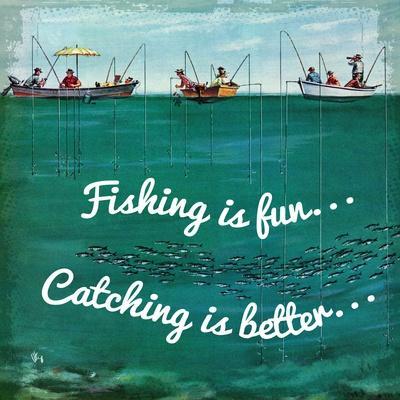 Fishing Humor Wall Art: Prints, Paintings & Posters