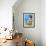 Fishing IV-Jane Slivka-Framed Art Print displayed on a wall