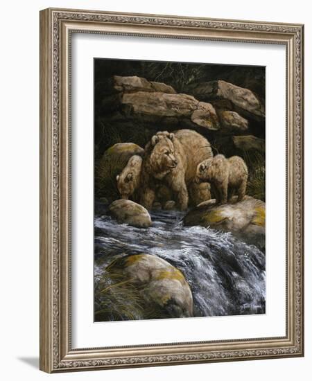 Fishing Lessons-Trevor V. Swanson-Framed Giclee Print