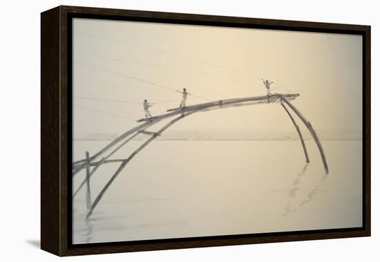 Fishing Nets Cochin 2-Lincoln Seligman-Framed Premier Image Canvas