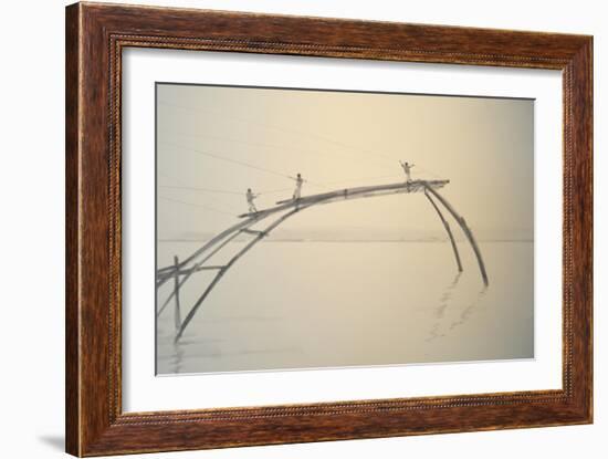 Fishing Nets Cochin 2-Lincoln Seligman-Framed Giclee Print