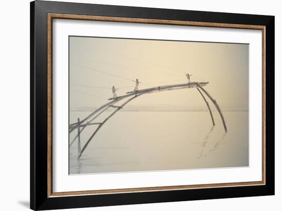 Fishing Nets Cochin 2-Lincoln Seligman-Framed Giclee Print