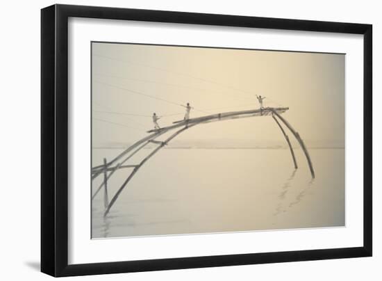 Fishing Nets Cochin 2-Lincoln Seligman-Framed Giclee Print