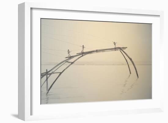 Fishing Nets Cochin 2-Lincoln Seligman-Framed Giclee Print