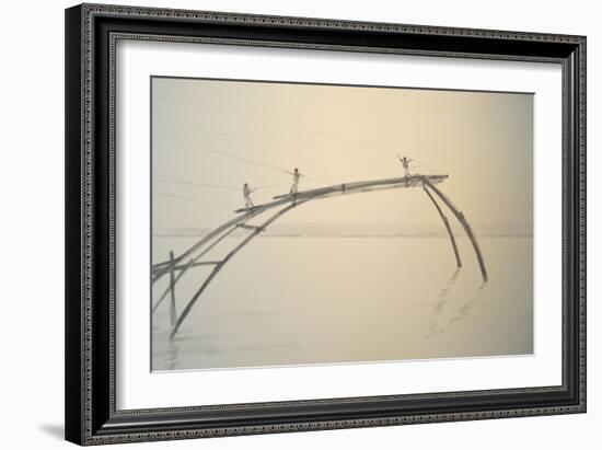 Fishing Nets Cochin 2-Lincoln Seligman-Framed Giclee Print