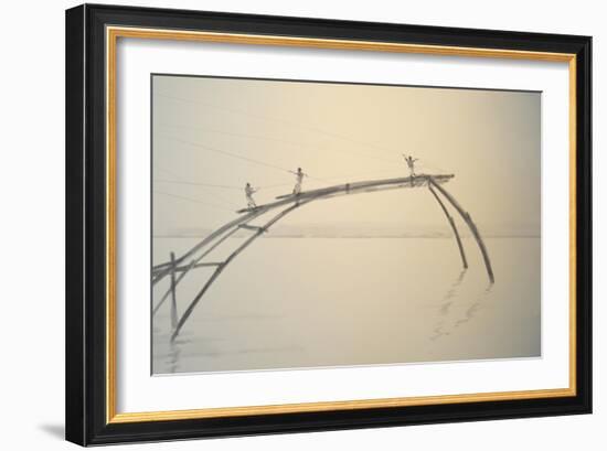 Fishing Nets Cochin 2-Lincoln Seligman-Framed Giclee Print