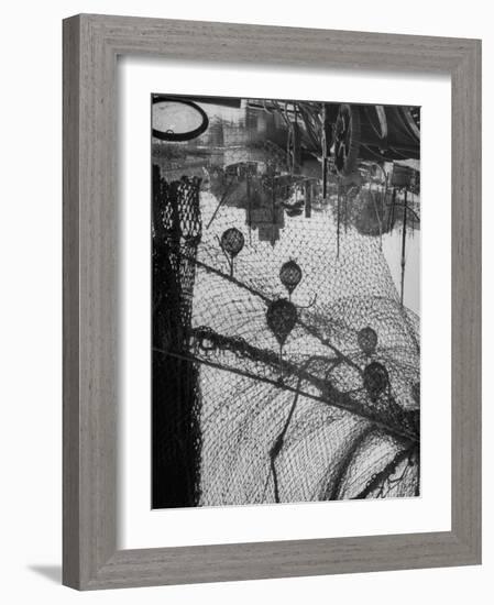 Fishing Nets Hanging Out to Dry-Eliot Elisofon-Framed Photographic Print