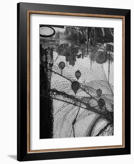 Fishing Nets Hanging Out to Dry-Eliot Elisofon-Framed Photographic Print