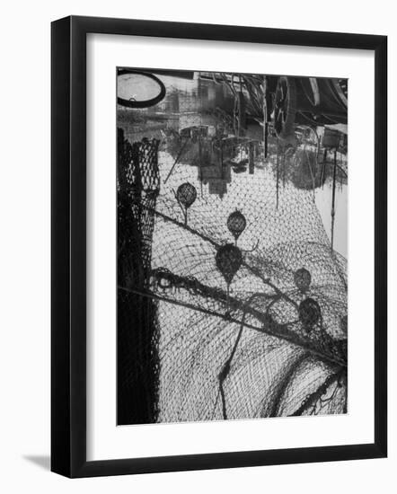 Fishing Nets Hanging Out to Dry-Eliot Elisofon-Framed Photographic Print