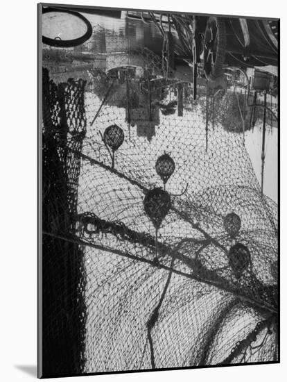 Fishing Nets Hanging Out to Dry-Eliot Elisofon-Mounted Photographic Print