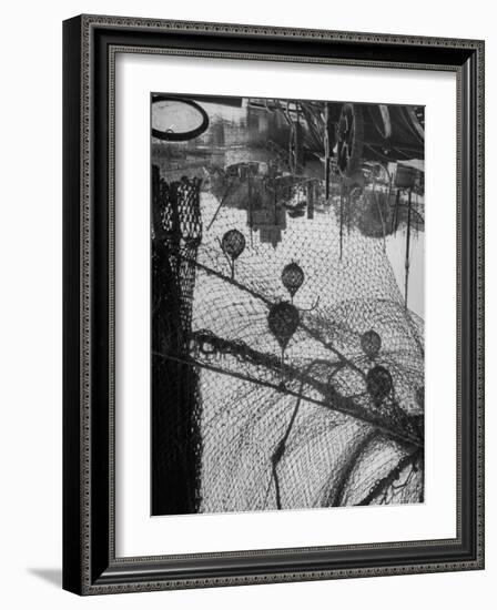 Fishing Nets Hanging Out to Dry-Eliot Elisofon-Framed Photographic Print