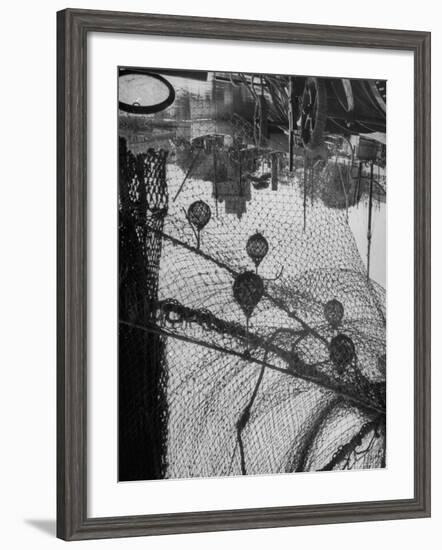 Fishing Nets Hanging Out to Dry-Eliot Elisofon-Framed Photographic Print