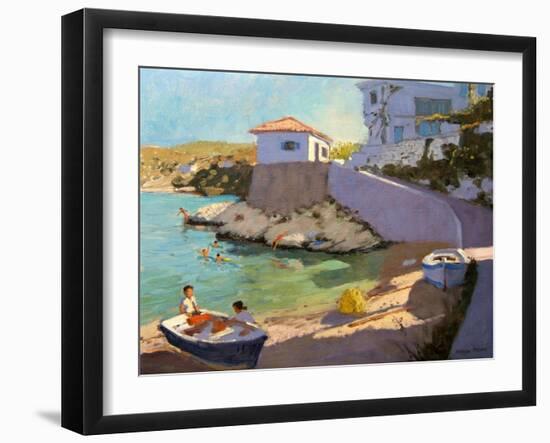 Fishing Nets, Samos, 2005-Andrew Macara-Framed Giclee Print