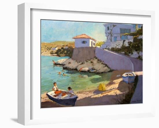 Fishing Nets, Samos, 2005-Andrew Macara-Framed Giclee Print