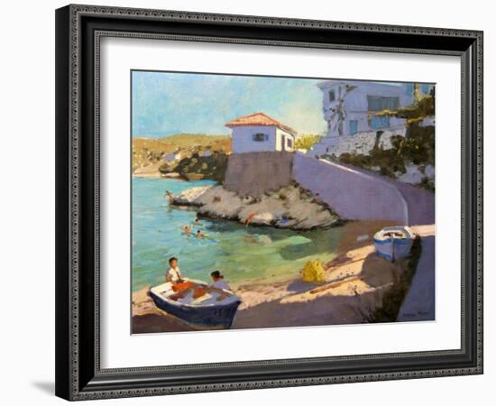 Fishing Nets, Samos, 2005-Andrew Macara-Framed Giclee Print