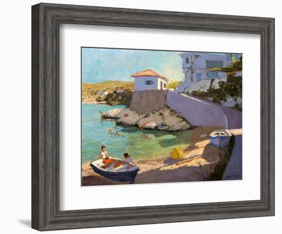 Fishing Nets, Samos, 2005-Andrew Macara-Framed Giclee Print