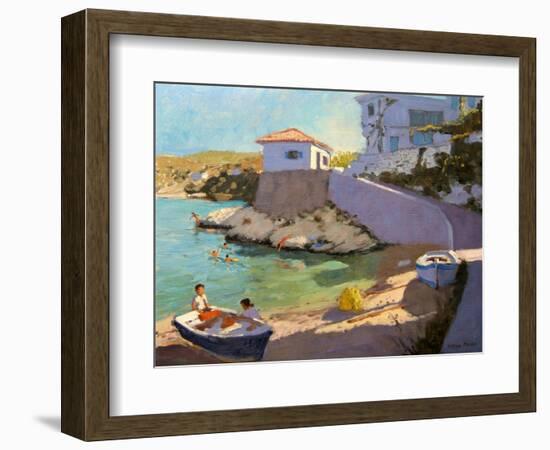 Fishing Nets, Samos, 2005-Andrew Macara-Framed Giclee Print