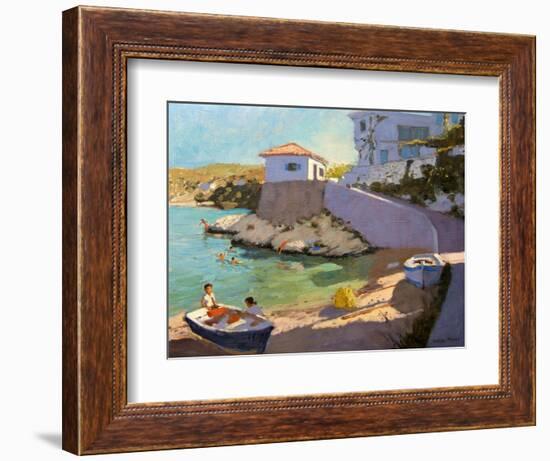 Fishing Nets, Samos, 2005-Andrew Macara-Framed Giclee Print