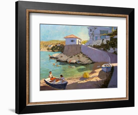 Fishing Nets, Samos, 2005-Andrew Macara-Framed Giclee Print